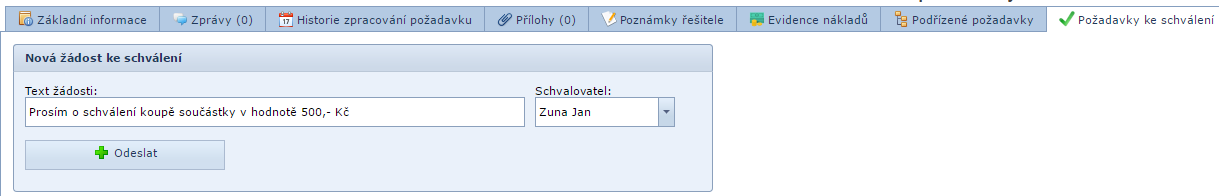 MagikHELPDESK - Schvalování požadavků