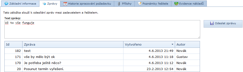 Komunikace mezi zadavatelem a řešitelem